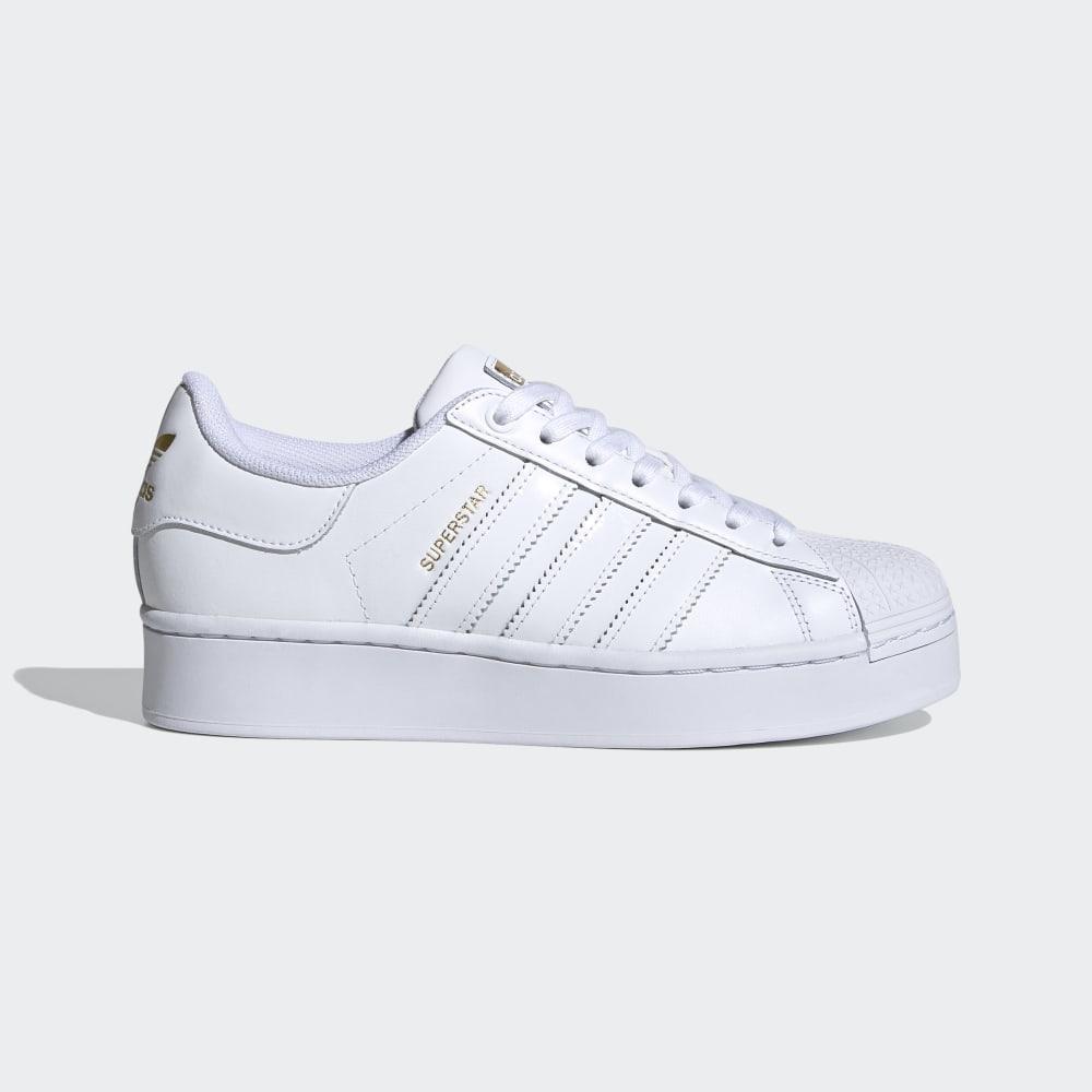 Originals Adidas Superstar Bold Dama Romania - Albi/Aurii Metal FV3334